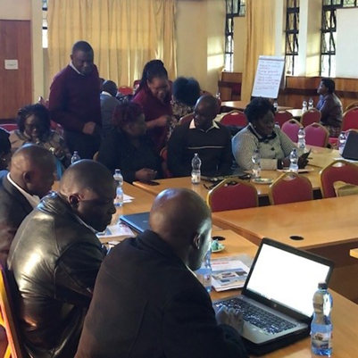 Training at Kenya